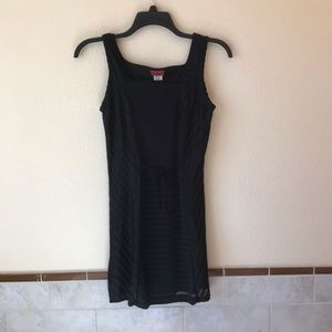 Vintage y2k Identity Black Sleeveless Mini Dress Size Medium Made in USA